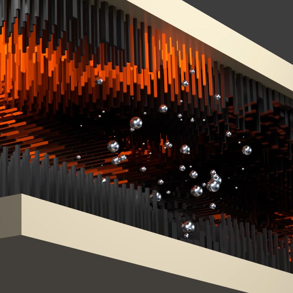 Naked Eye 3D инсталляция для Altyn Bank